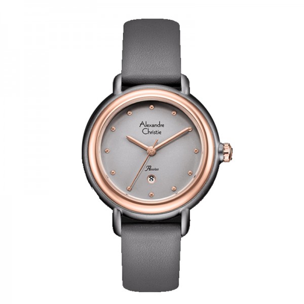 Alexandre Christie AC 2963 Rosegold Grey LDLRGGR